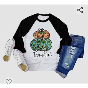 NWOT SHEIN THANKFUL TSHIRT